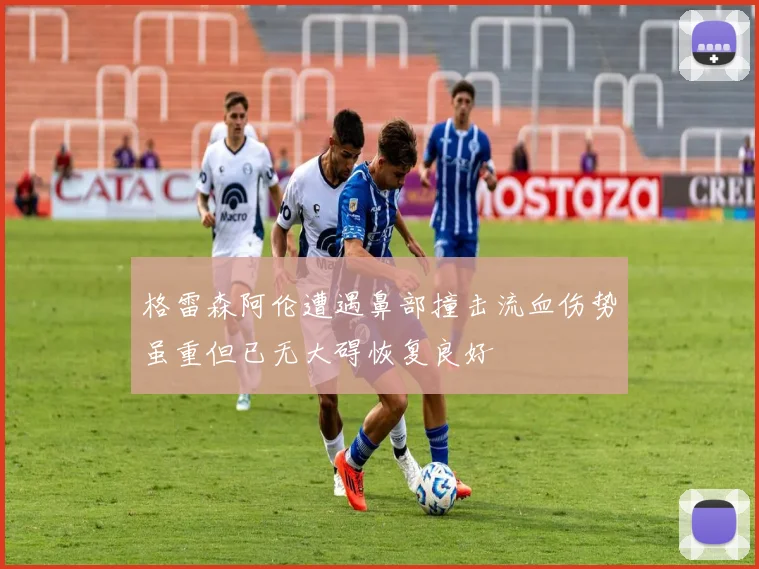 格雷森阿伦遭遇鼻部撞击流血伤势虽重但已无大碍恢复良好